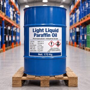 Light Liquid Paraffin Oil supply by pratham chemical company